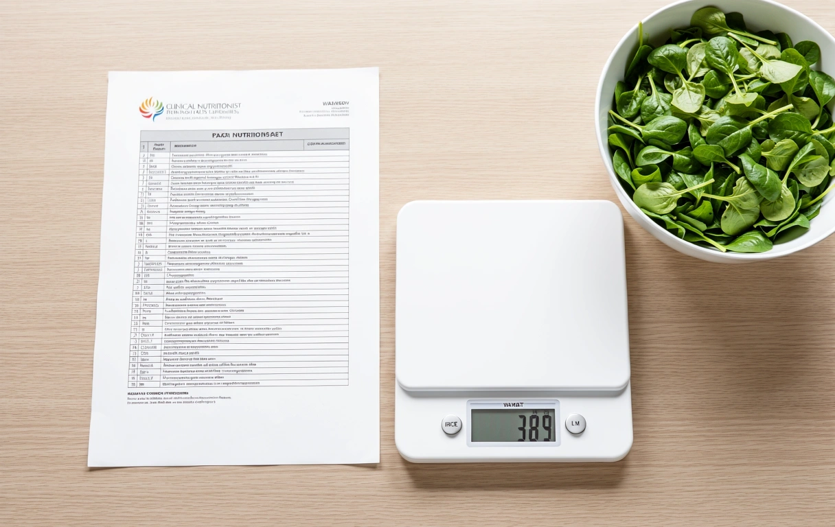 Clinical nutrition data management environment